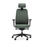 Krzesło obrotowe Bejot Belt z wysokim oparciem i zagłówkiem